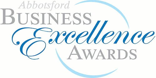 Cardero Clothing award for Abbotsford Business Excellence Awards through the Chamber of Commerce
