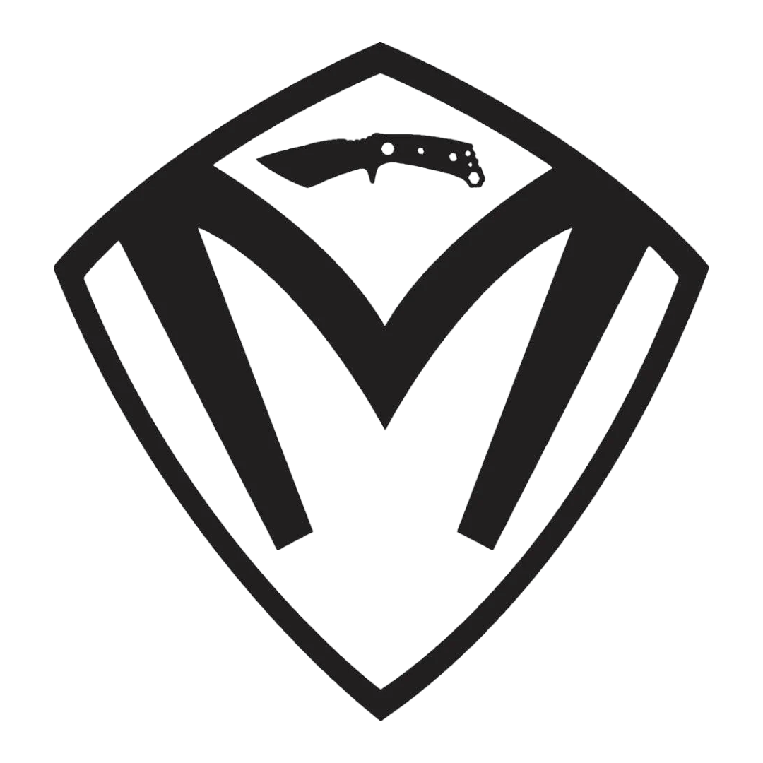 Logo featuring a stylized letter 