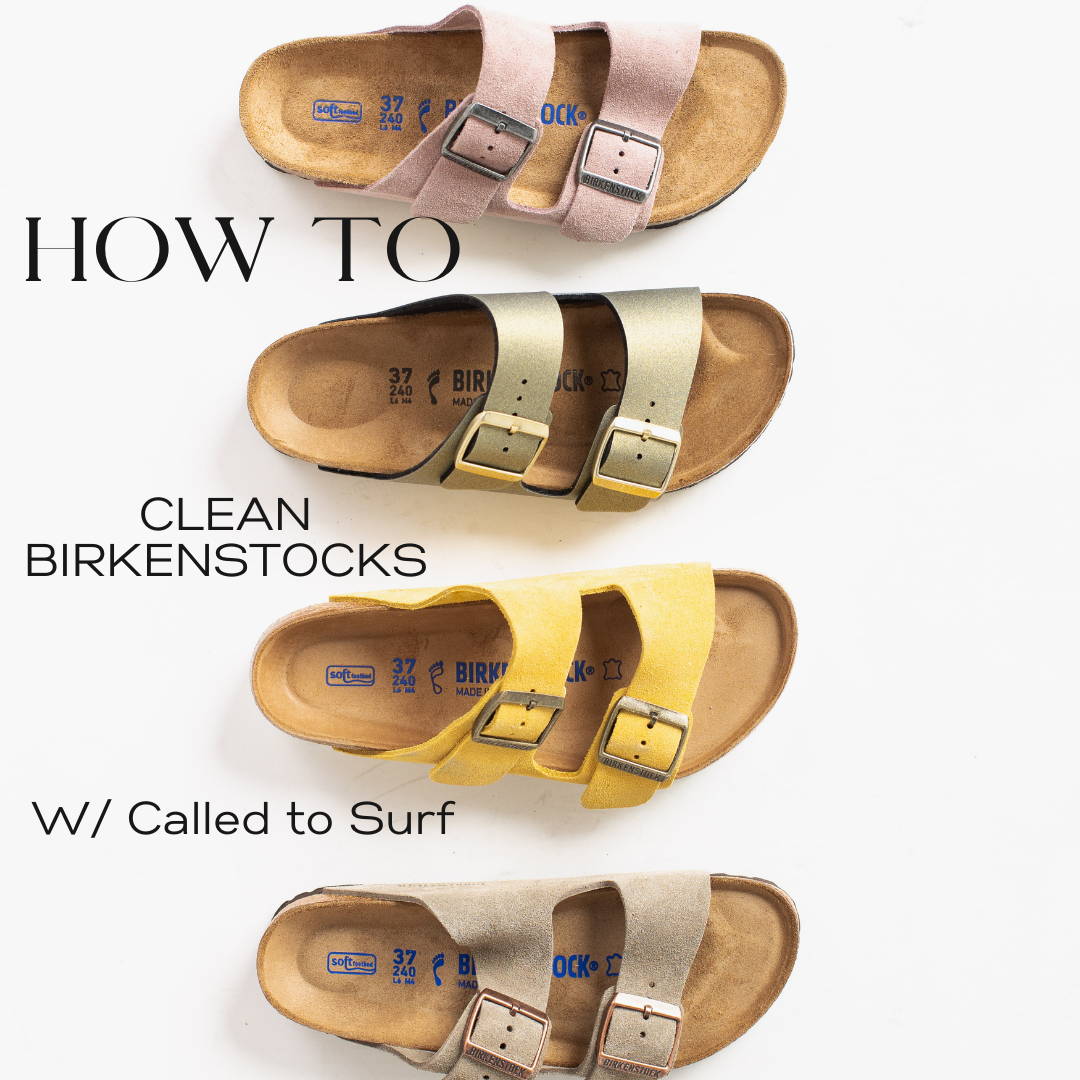 4 Steps To Care For And Clean Your Cork Footbed: Birkenstock Sandals