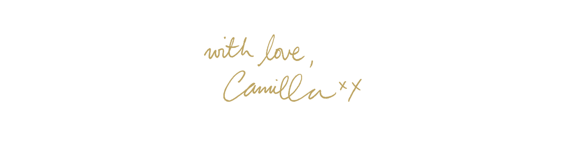 With love, camila xx