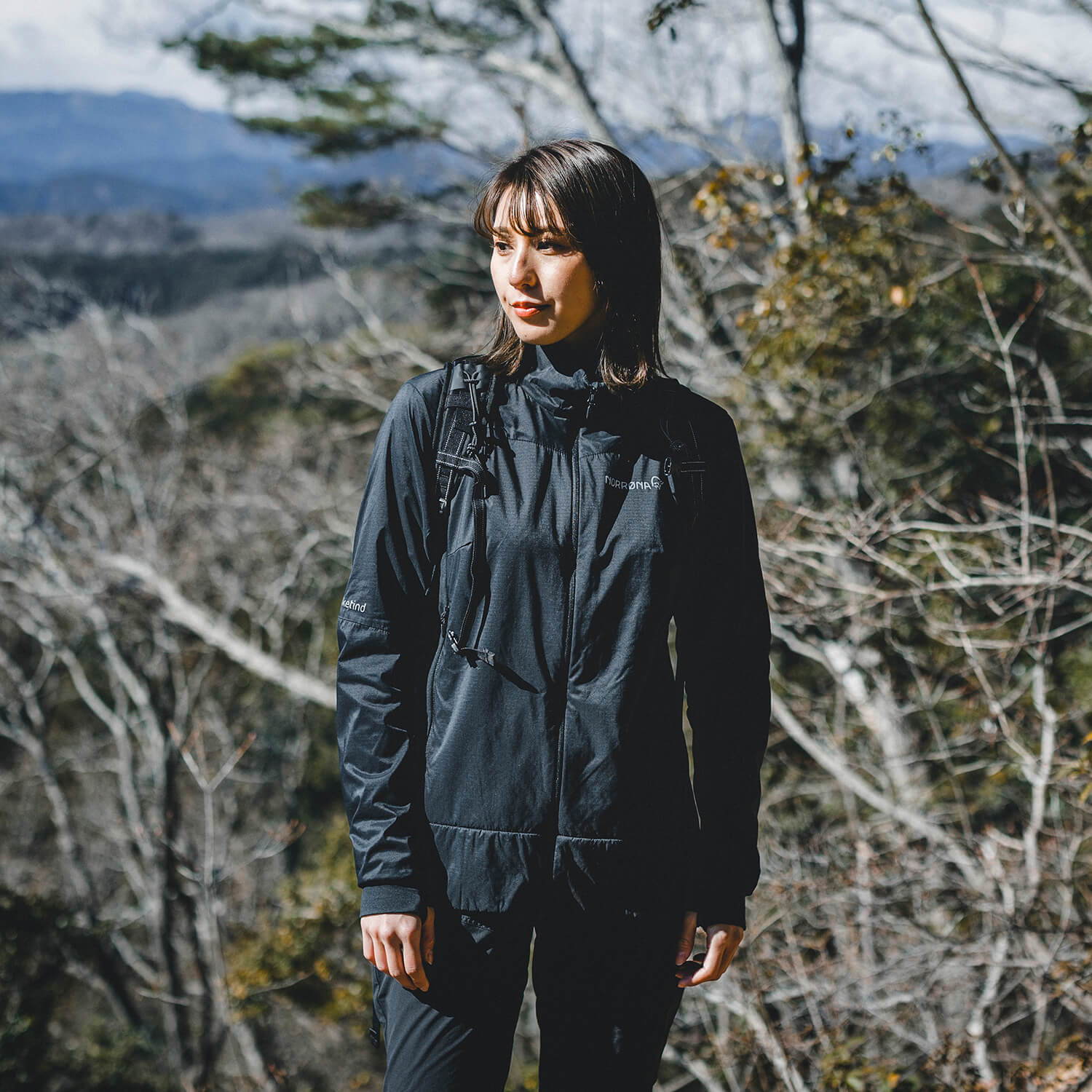 NORRONA（ノローナ）/フォルケティン オクタジャケット/ブラック/WOMENS