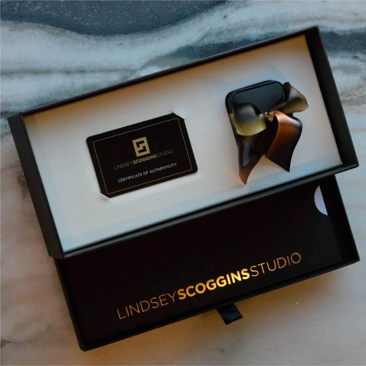 Lindsey Scoggins Studio packaging