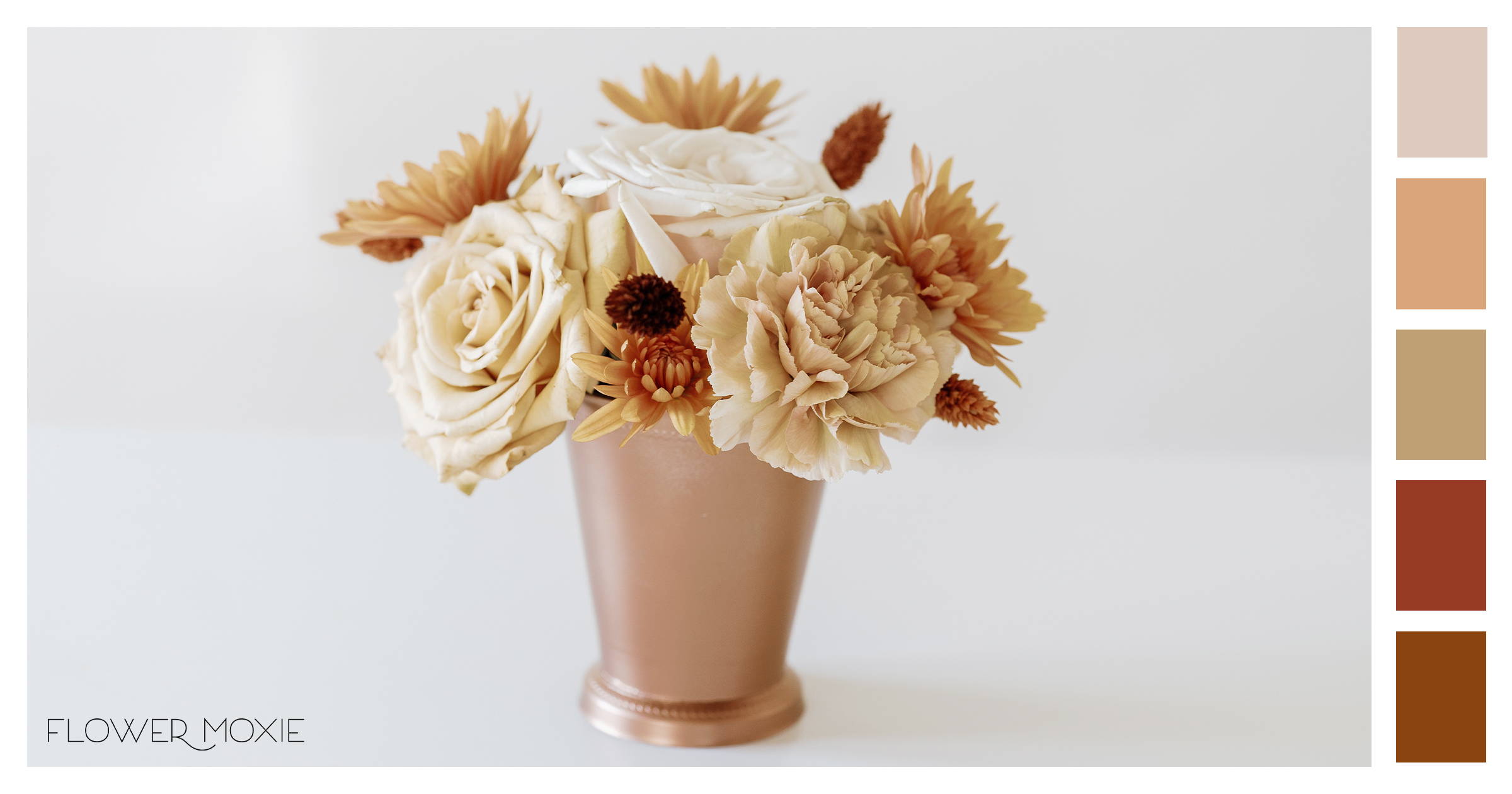 terracotta wedding flower packages diy