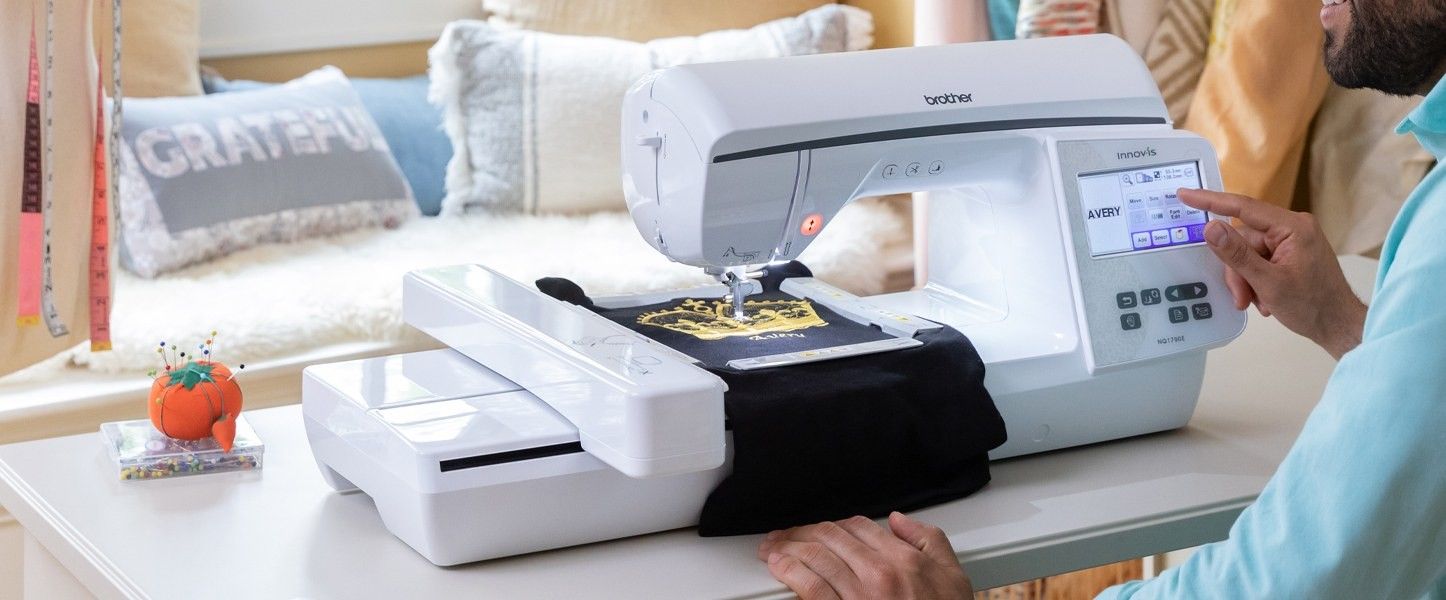 Brother NQ1700E Embroidery Machine Easy To Use