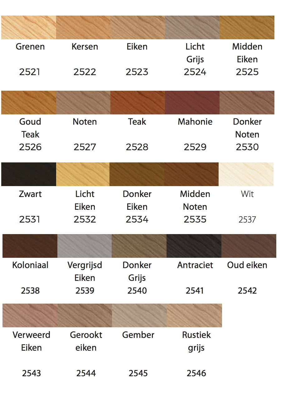Onderzoek kogel marge Eiken tafel kleuren – Kas20