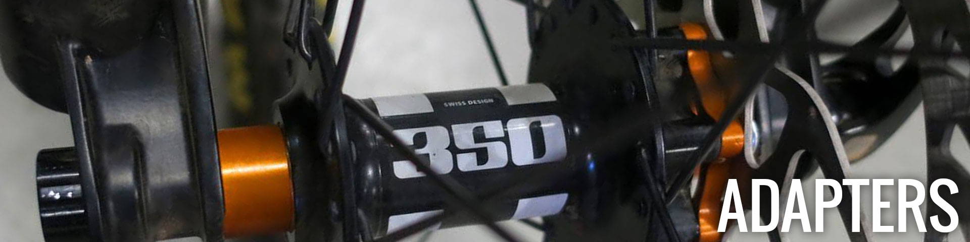 Picture of the MRP Better Boost Adapter Kit on a DT Swiss 350 hub
