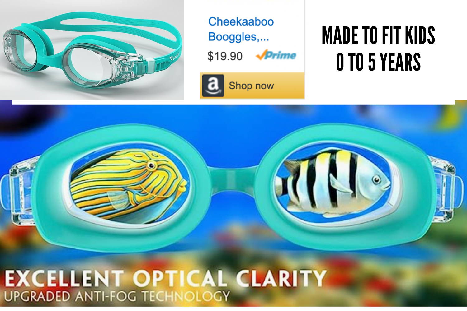 swim goggles for little kids and babies