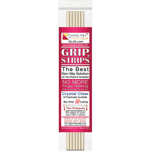Grip Strips for Quilt Rulers & Templates by Guidelines4Quilting