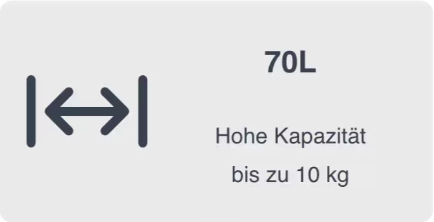 Four icons representing different features: play, timer, lock, and download.