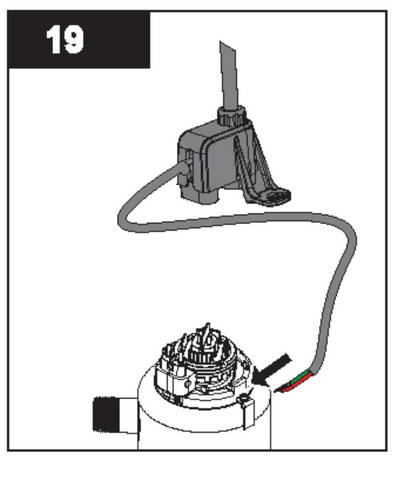 Connecter le fil de terre