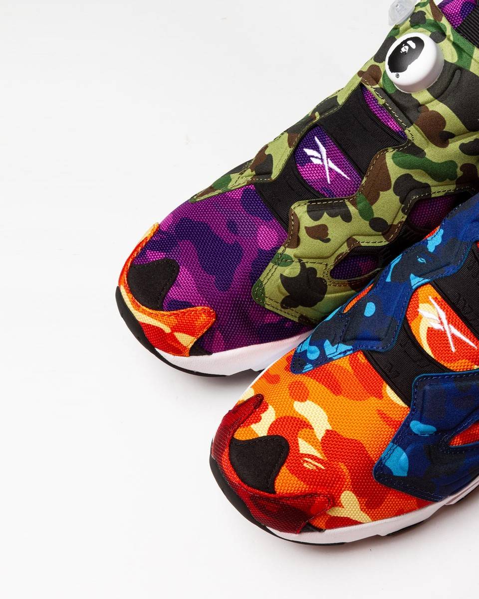 Reebok x Bape Instapump Fury & Club C 85 – SUEDE Store Reebok x Bape Instapump Fury & Club C 85 – SUEDE Store