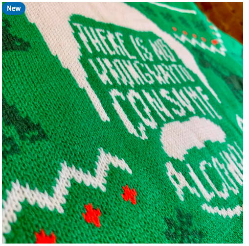 Image of Parks and Rec Custom Christmas Jumper