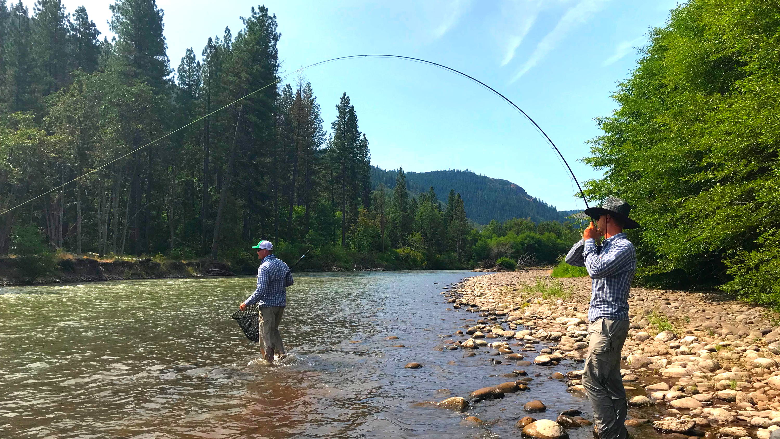 Steelhead Fishing the Klickitat River in July