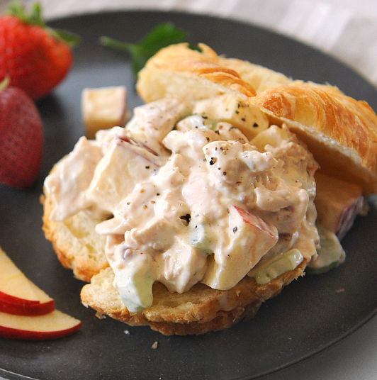 smoky chicken salad sandwiches recipe