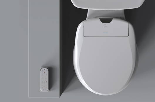 The Brondell Swash 1400 is a popular luxury bidet seat with a sustainability benefit, saving the average person 100 rolls of toilet paper a year.
