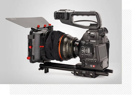 Filmcity MB-600 Power Camera Sunshade Matte Box