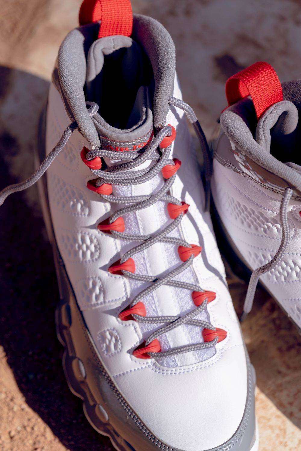 aj9 retro fire top view