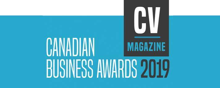 Cardero Clothing award for Canadian Business Awards 2019 in CV Magazine