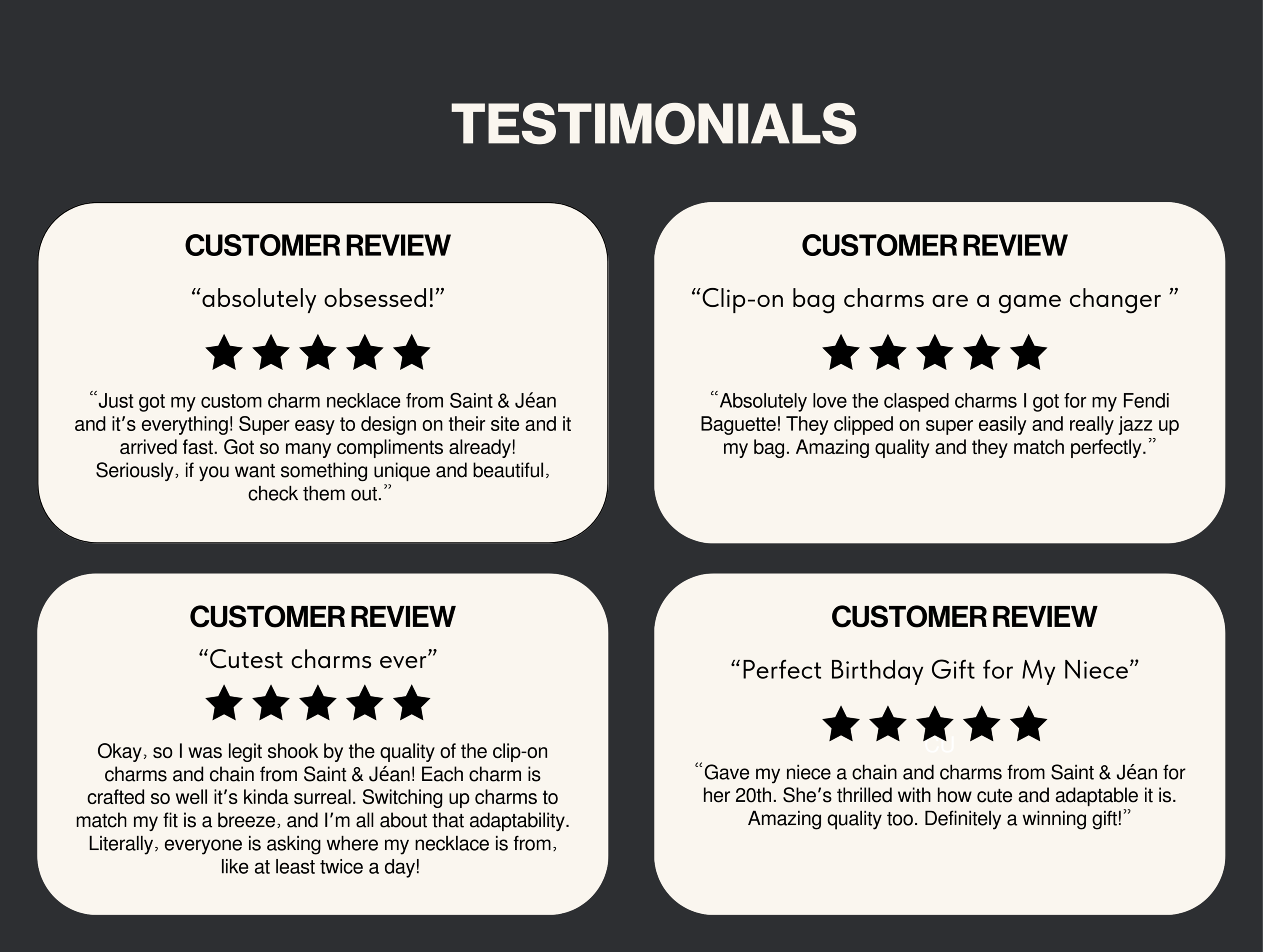 saint & jean reviews