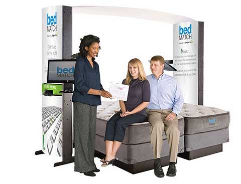 bedMATCH exclusively at Furniture Fair