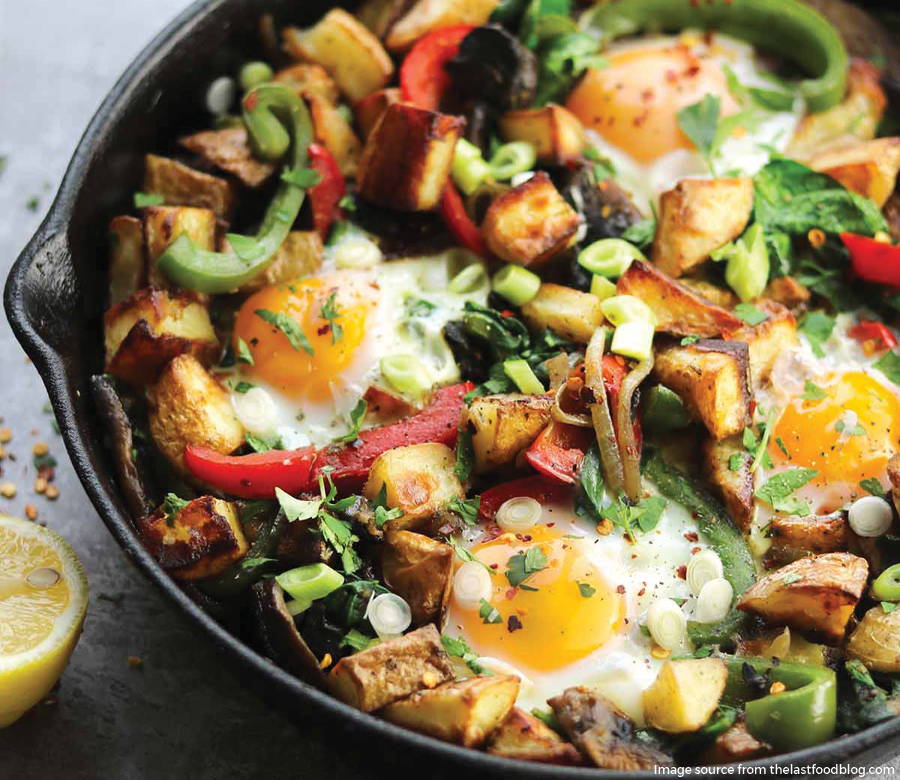 veggie breakfast skillet