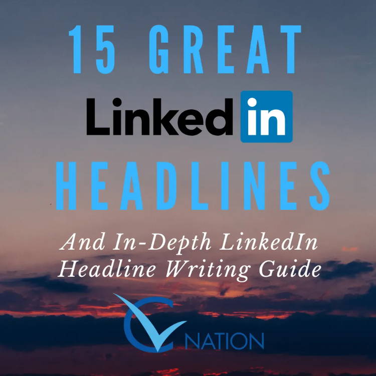 15 Great LinkedIn Headline Examples (Optimise Your Profile) – CV Nation