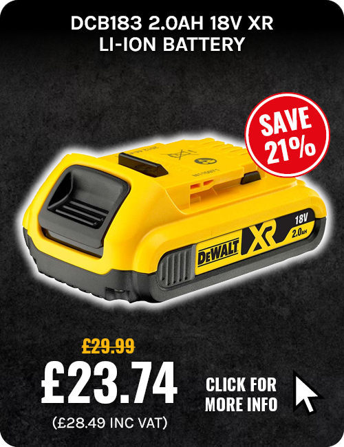 Dewalt DCB183 2.0Ah 18V XR Li-ion Battery