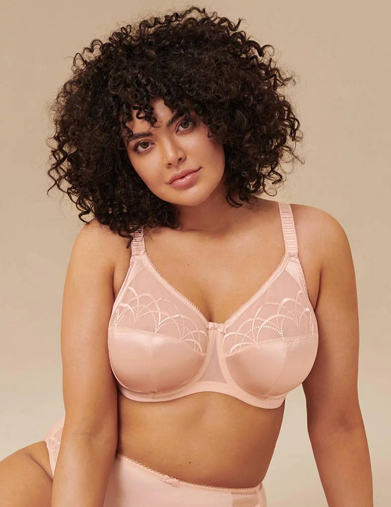 ELOMI CATE EL4030 LATTE UNDERWIRE FULL CUP BANDED BRA