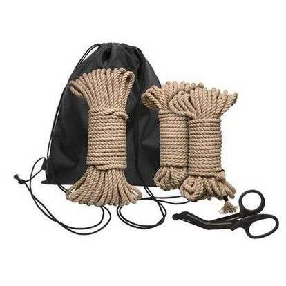 Picture of the Kink Bind & Tie Initiation Hemp Rope Bondage Kit