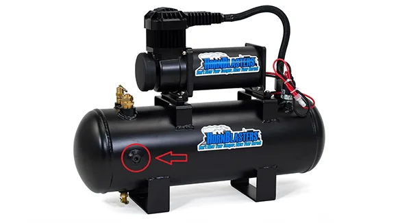 Installing the Tire Inflation Kit with the 2MC Air System