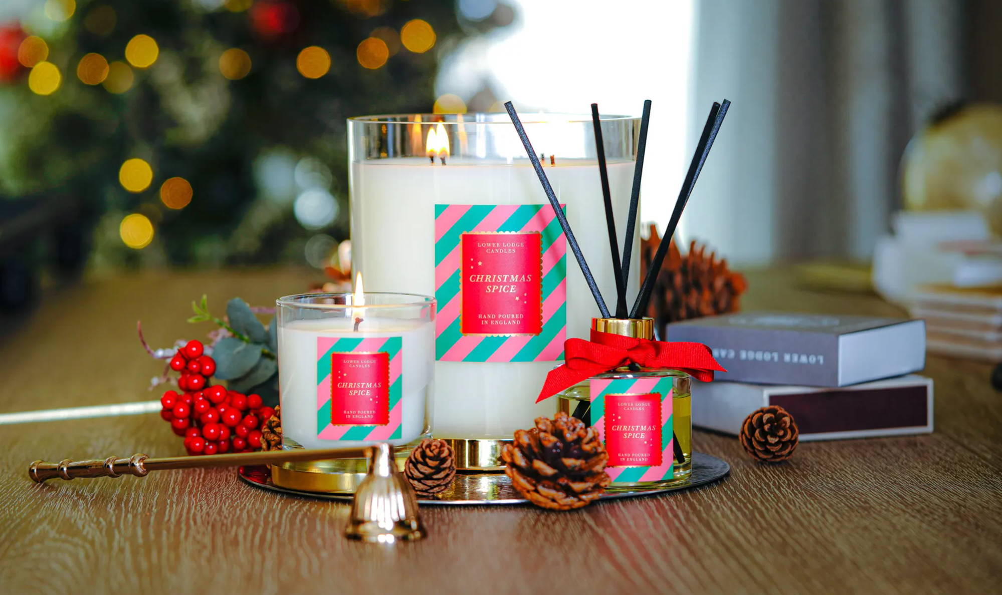 Luxury Christmas candles 