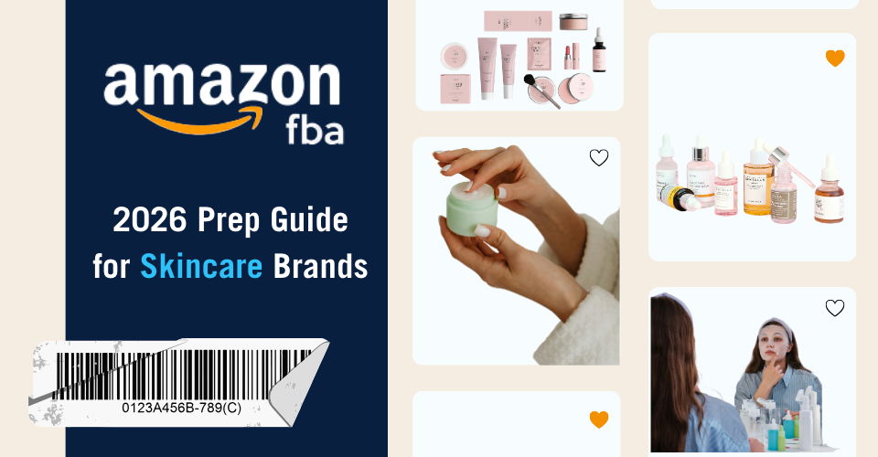 Guide to prepping skincare products to sell on Amazon FBA