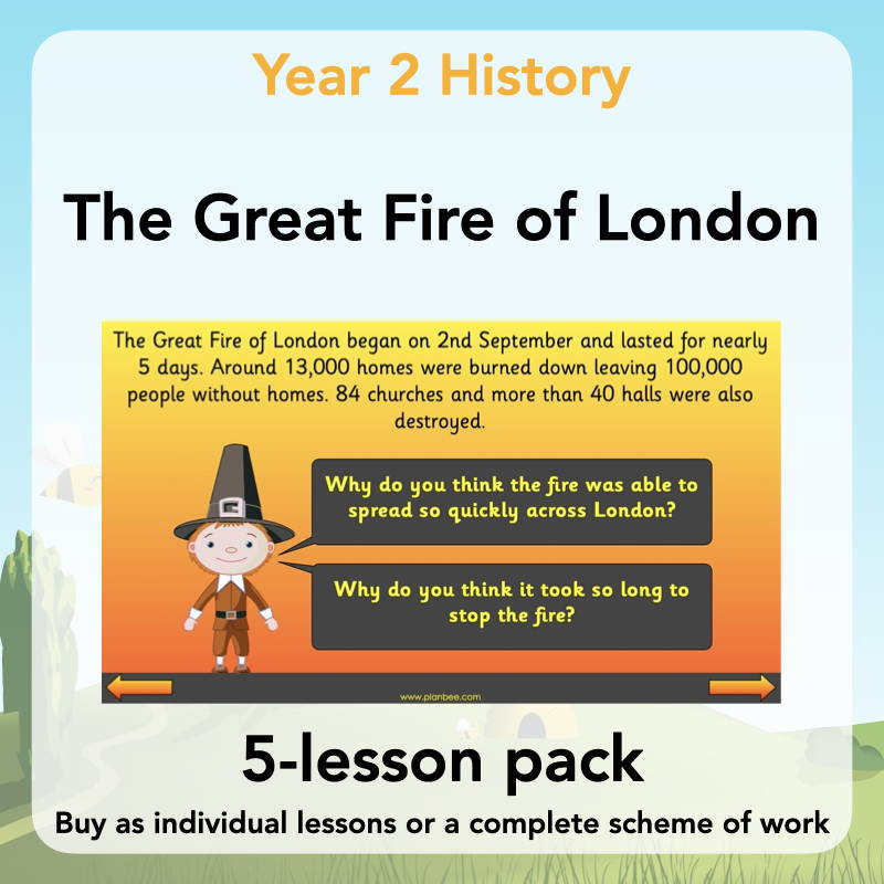 Year 2 Curriculum - The Great Fire of London