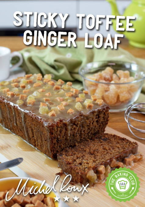 Sticky Toffee Ginger Loaf