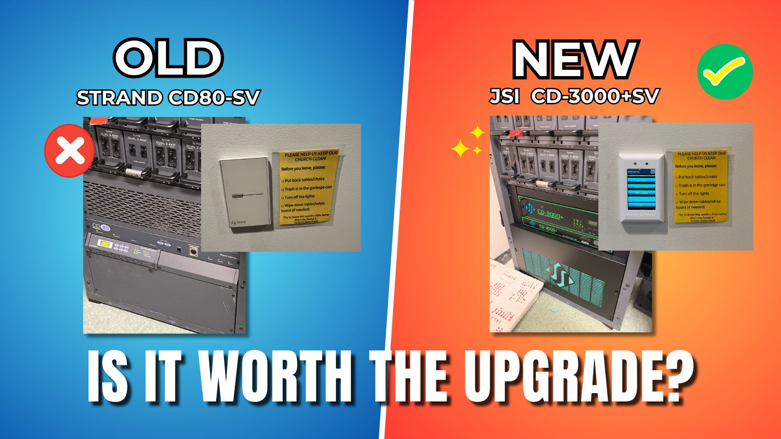 Strand CD80-JSI Retrofit - Church