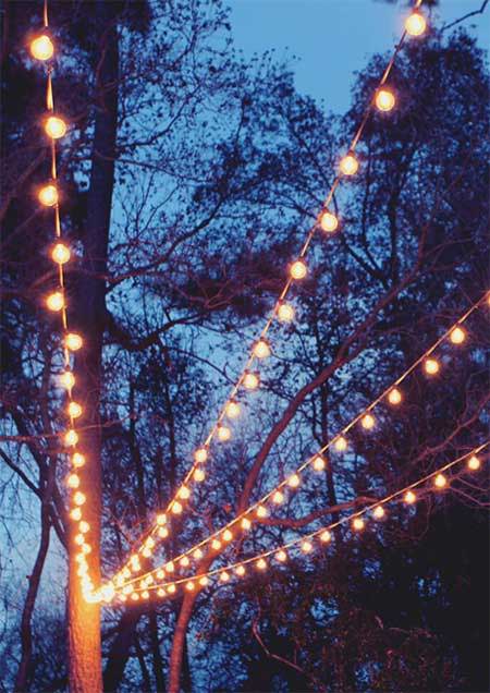 How to Hang Outdoor String Lights  Resource article by