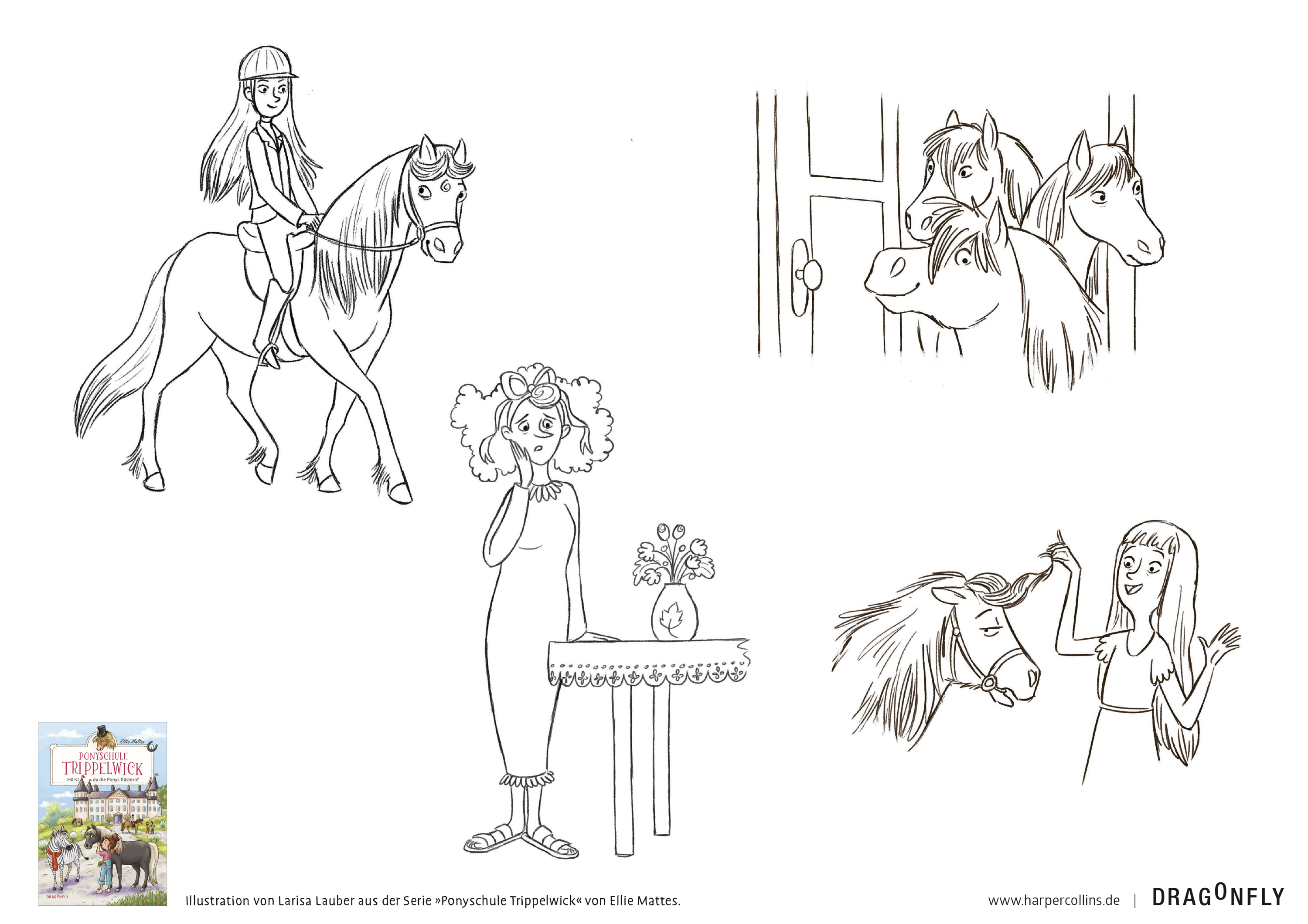 Ausmalbilder Pferde Und Ponys Ravensburger Pferde Malen Und Träumen