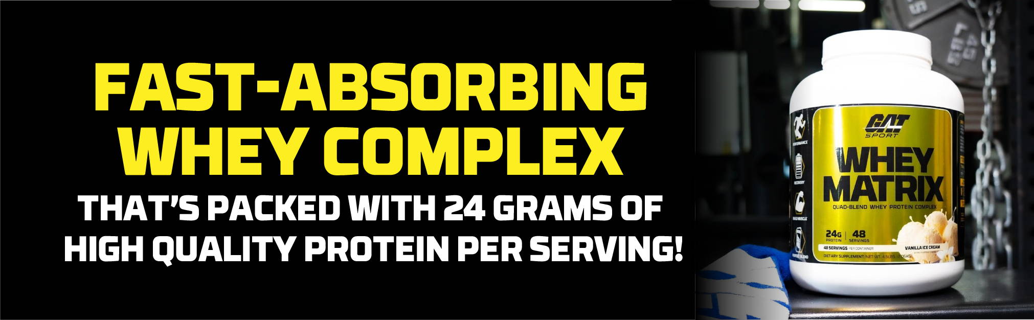 Fast-absorbing Whey Complex