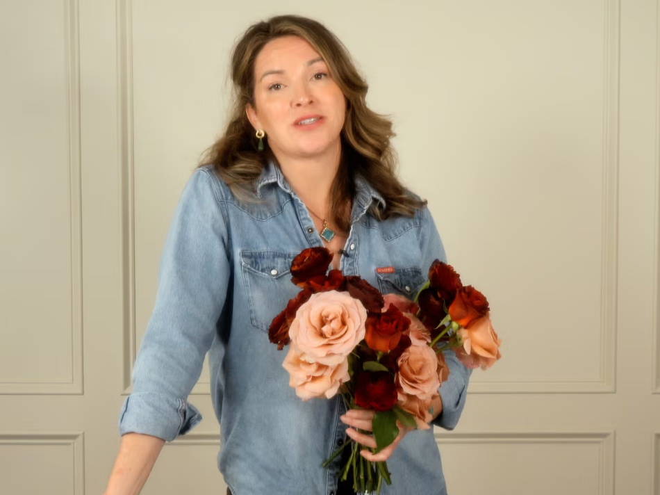 all rose bouquet