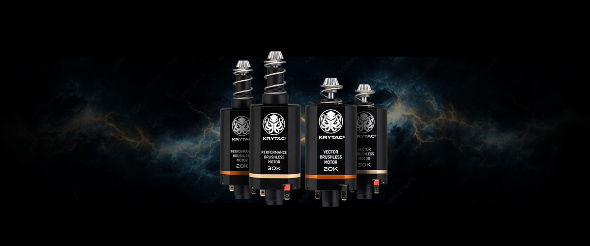 Four vacuum tubes against a dark background with abstract lighting.