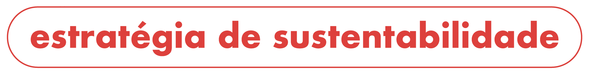Banner escrito estratégia de sustentabilidade