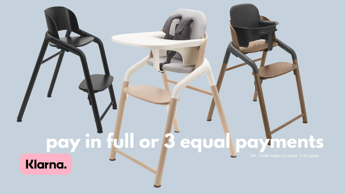 Pay in full or 3 equal payments with Klarna. Shop more highchairs and baby essentials from brands like Bugaboo and Maxi-Cosi
