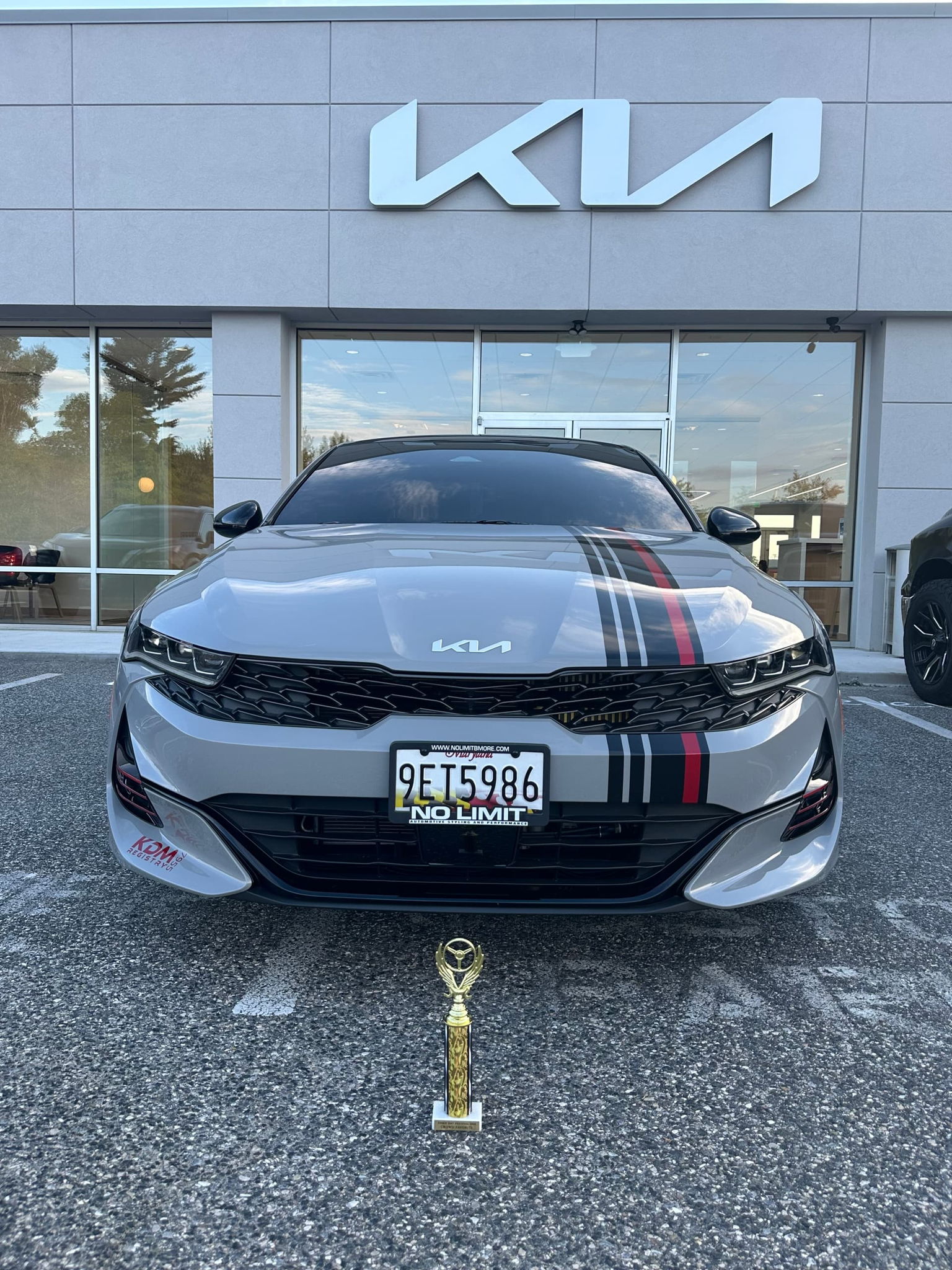 Nicollette's 2022 Kia K5 Train Horn Install