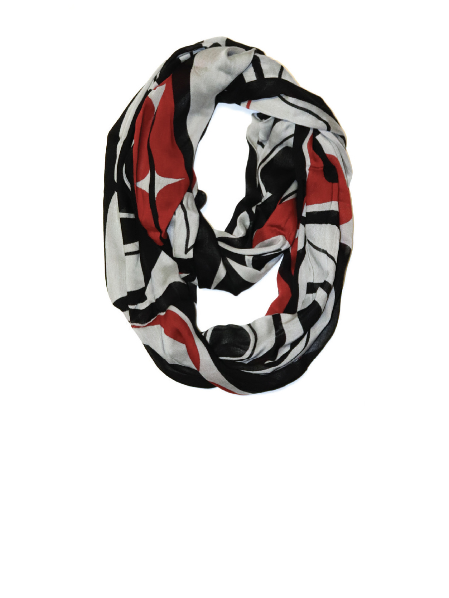 Matriarch Bear Circle Scarf by Morgan Asoyuf