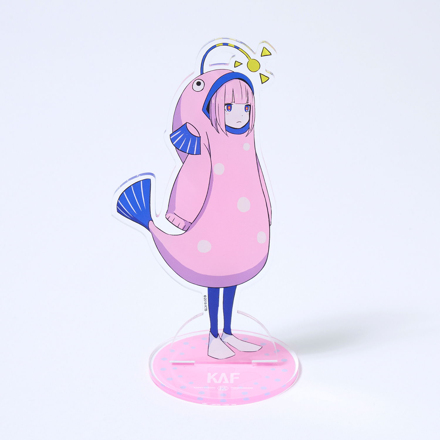 未確認少女進行形アクリルスタンド 深海魚 ver.