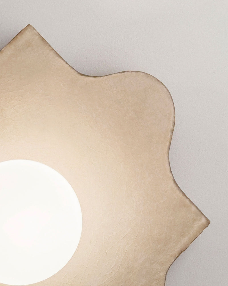 Ornamental Ceramic Wall Light Rocco
