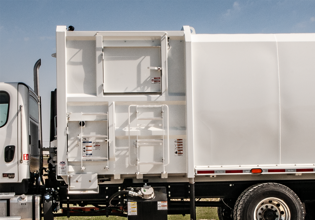 Easy Access Oversized Hopper Doors