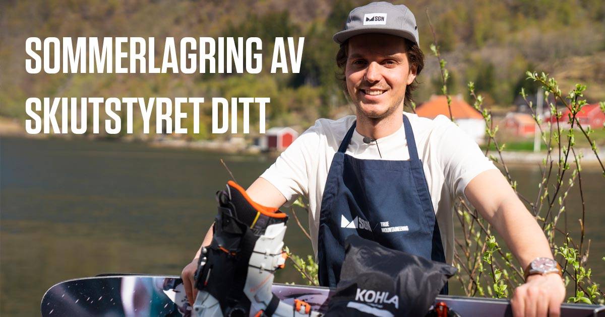 Sommerlagring av ski