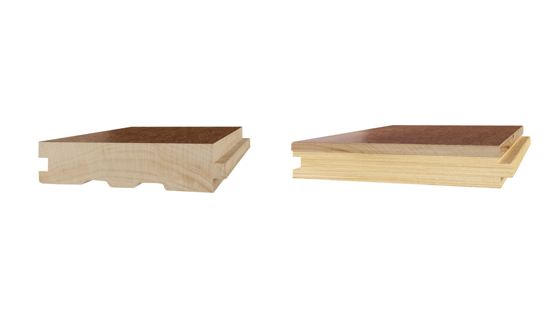 Appearance : Solid vs. Engineered Hardwood Flooring