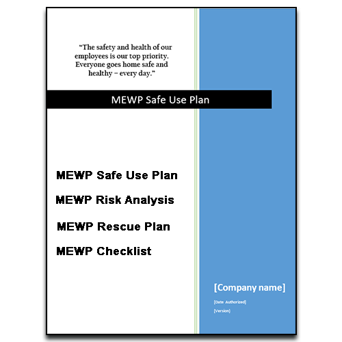 MEWP Safe Use Plan